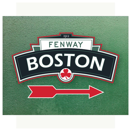Boston Fenway Arch Print
