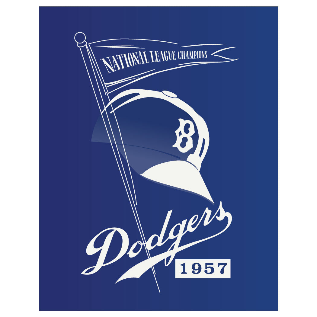 Brooklyn Dodgers 1957 National League Champions Print