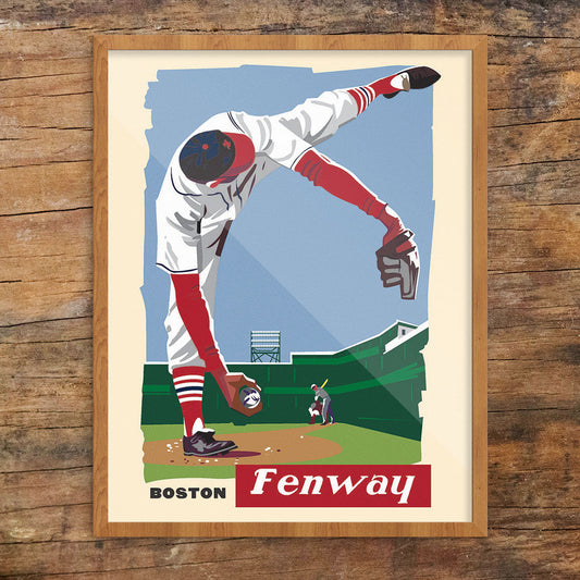 Boston Fenway Pitcher Print