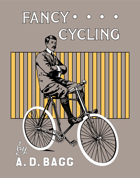 Fancy Cycling by A.D.Bagg Print