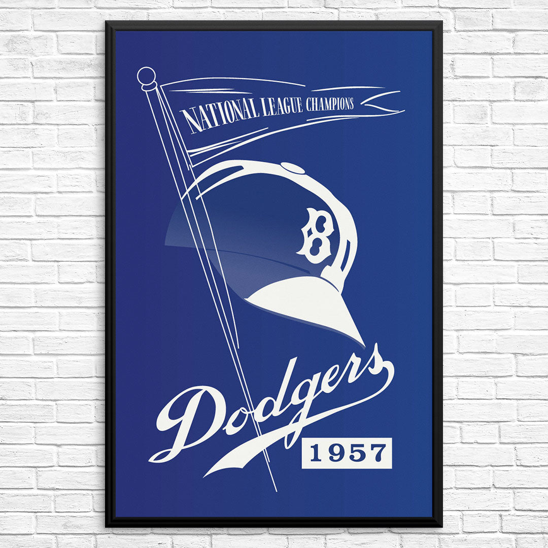Brooklyn Dodgers 1957 National League Champions Print