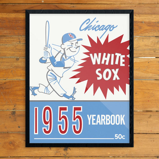 Unleash Your Inner South Sider: The 1955 White Sox Yearbook Print