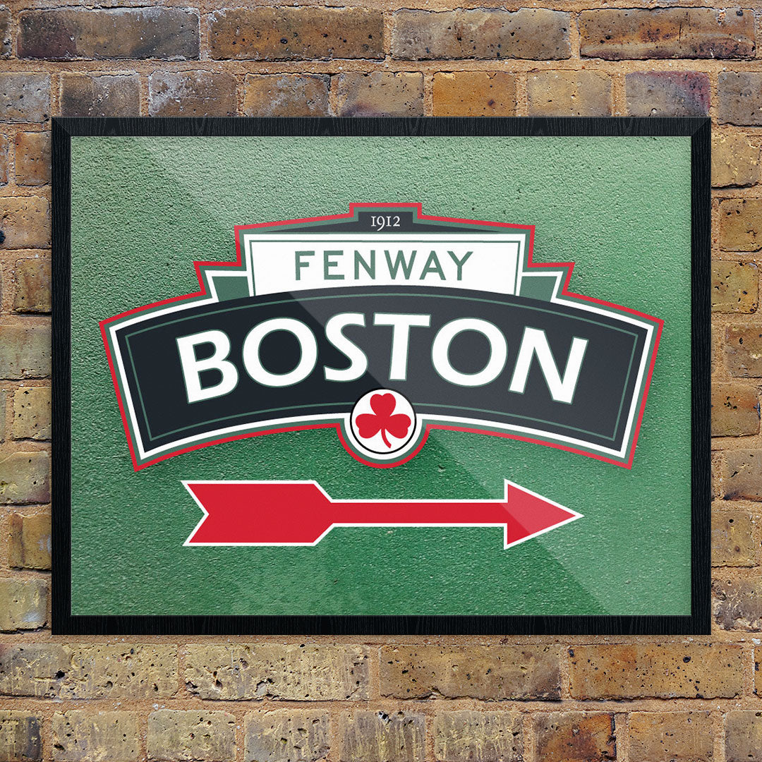 Boston Fenway Arch Print
