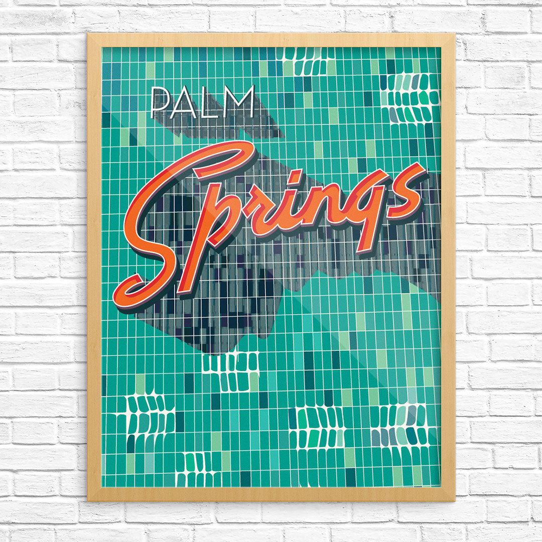 Palm Springs Sign Print