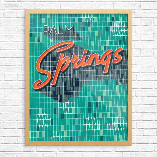 Palm Springs Sign Print